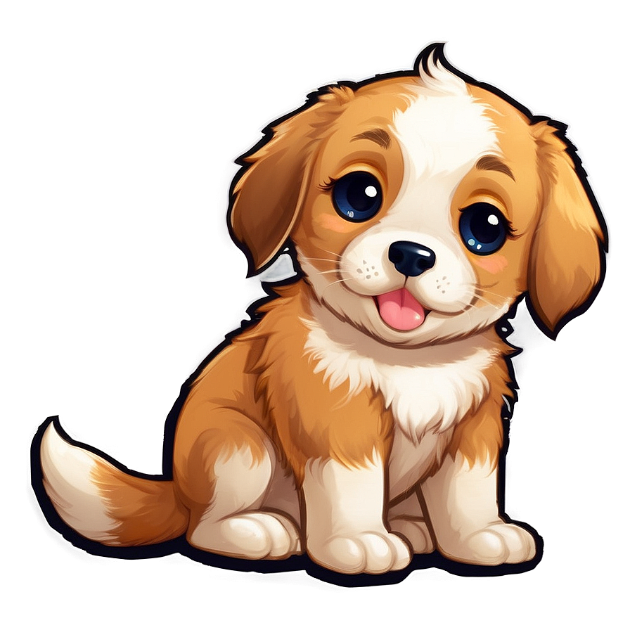 Adorable Kawaii Puppy Png 37 Image