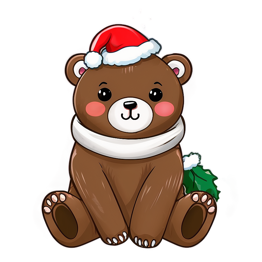 Christmas Kawaii Bear Png Vds Image