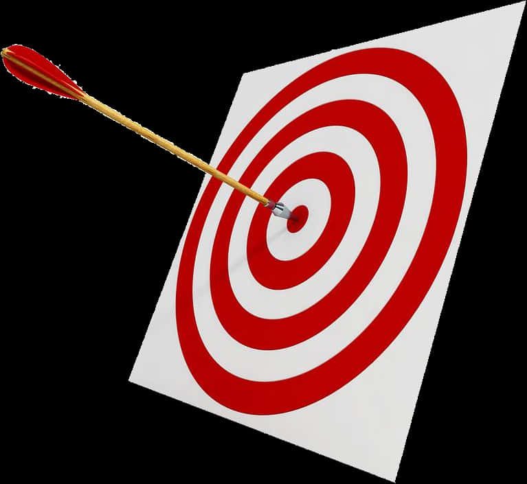 Bullseye Arrow Target PNG Image