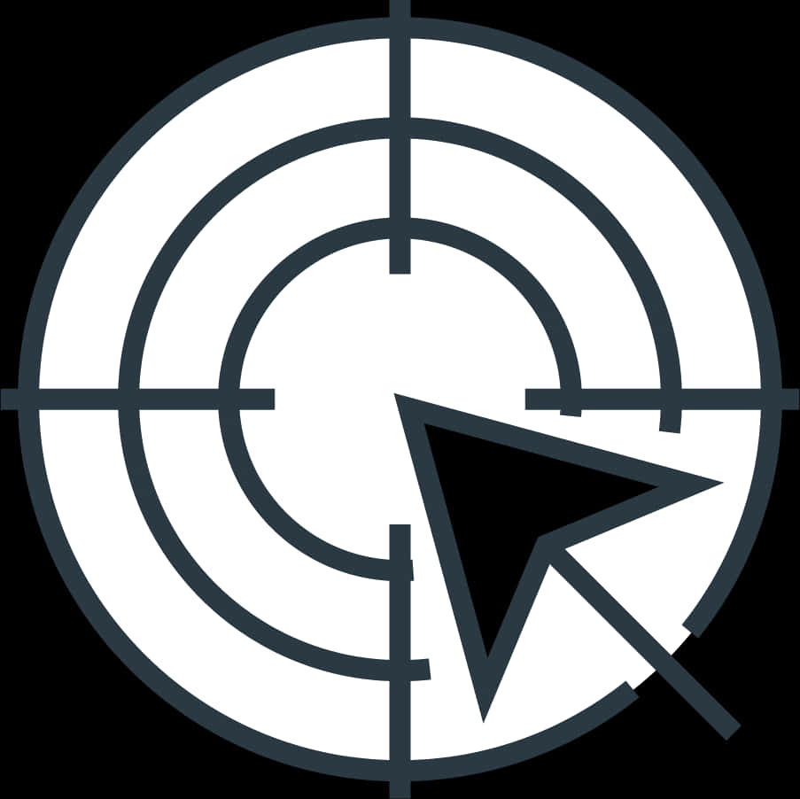 Cursor Target Icon Graphic PNG Image