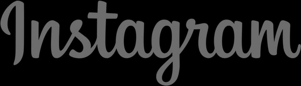 Instagram Black Logo PNG Image