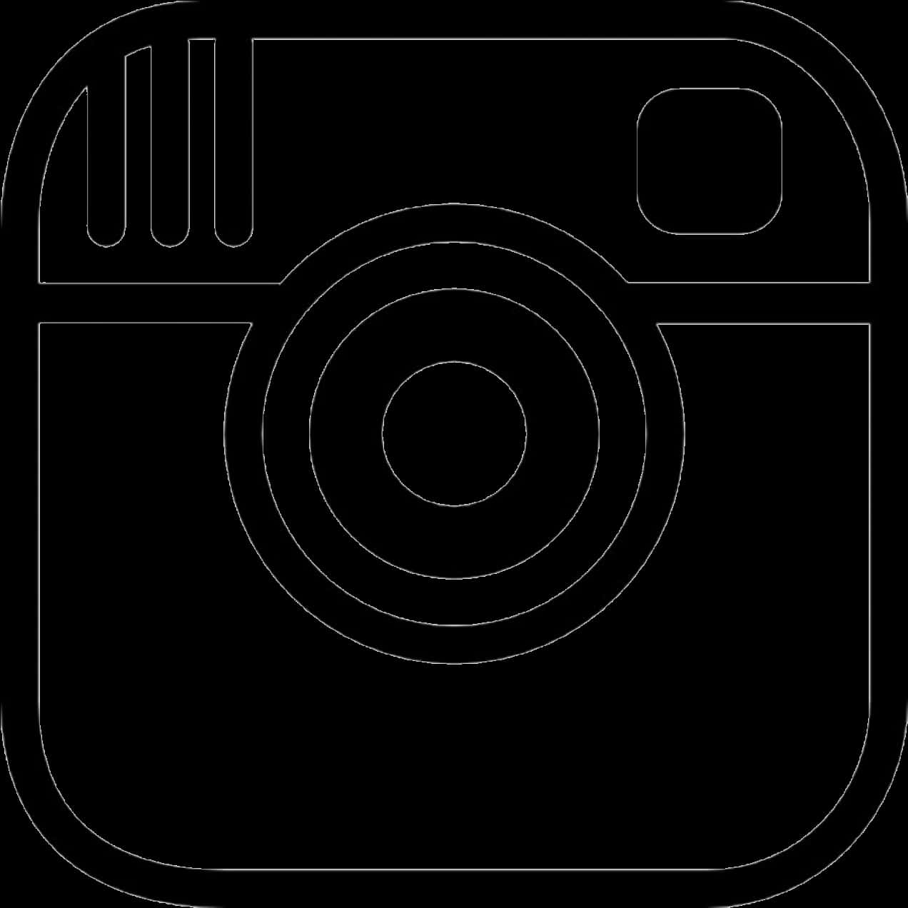 Instagram Logo Outline PNG Image