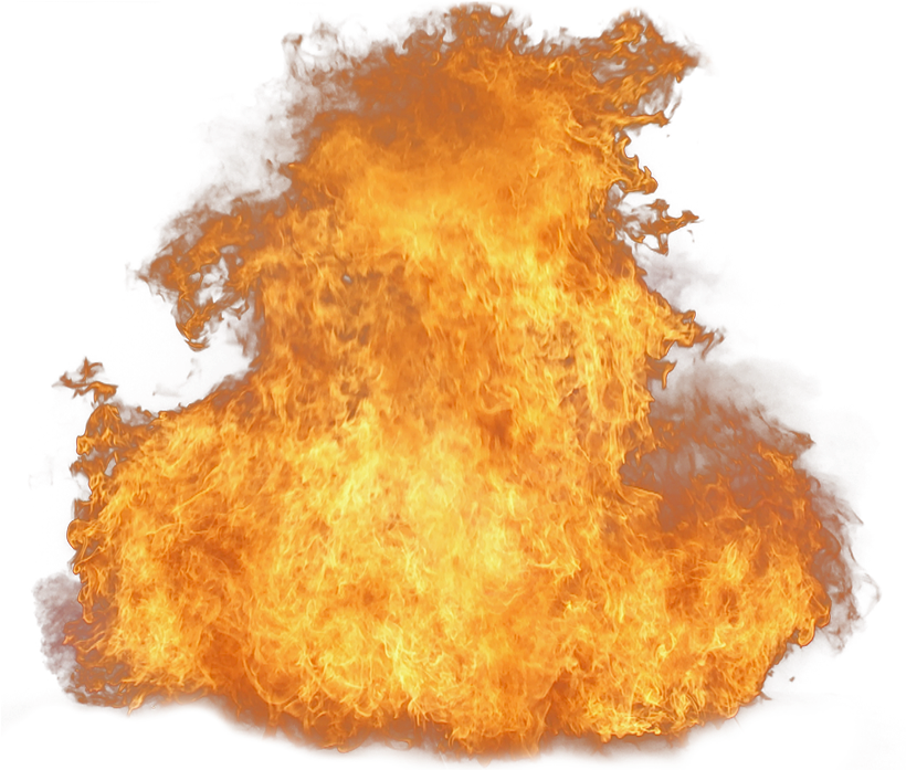 Intense_ Fireball_ Explosion PNG Image