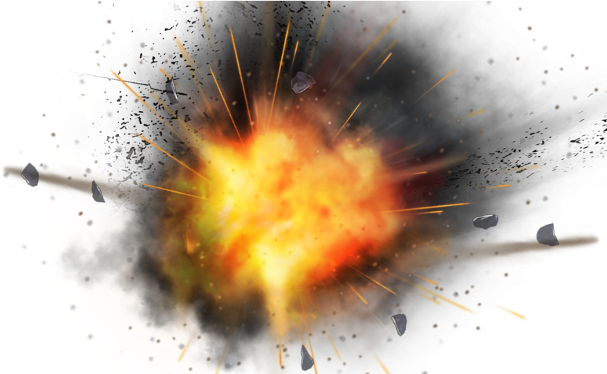 Intense_ Fireball_ Explosion PNG Image