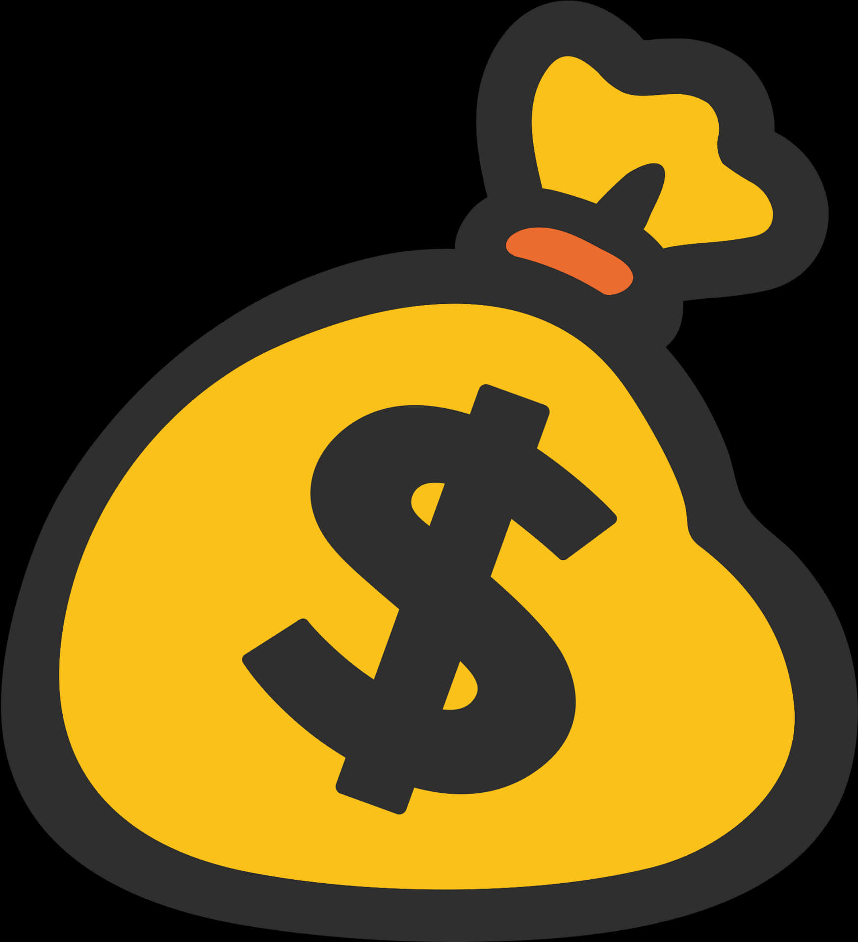 Money Bag Icon PNG Image