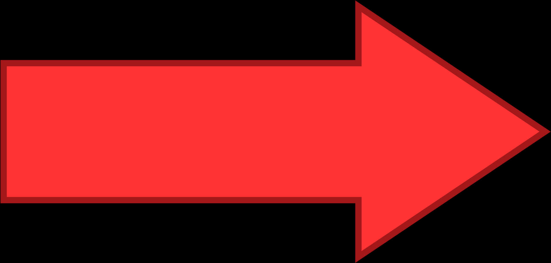 Red Arrow Graphic PNG Image