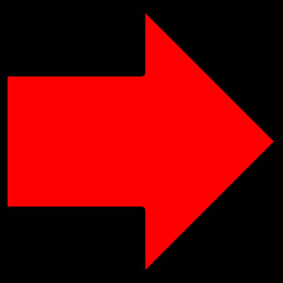 Red Arrow Icon PNG Image