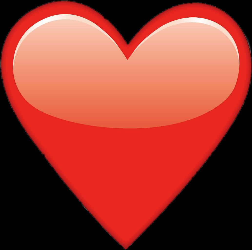 Red Heart Icon PNG Image