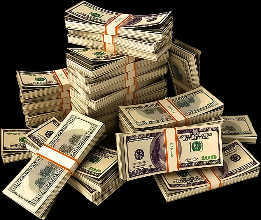 Stacksof U S Dollars PNG Image