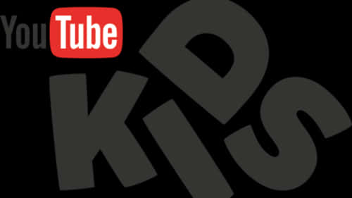 You Tube Kids Logo Dark Background PNG Image