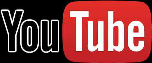 You Tube Logo Classic Design PNG Image